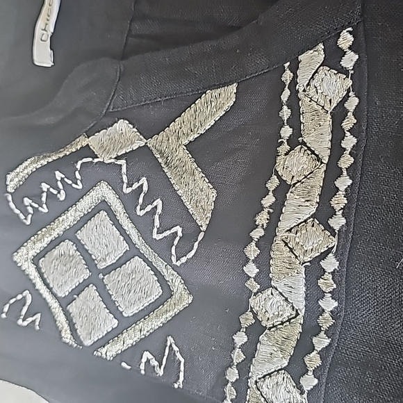 Chicos tiered linen dress - Picture 5 of 6